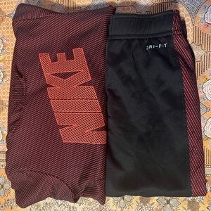 Nike Kids Dri-FIT Black and Red hoodie and pant